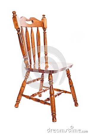 Wooden chair Stock Photo