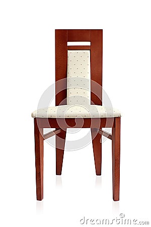 Wooden chair Stock Photo