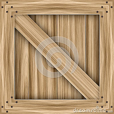 Wooden Crate Stock Photo - Image: 2700910