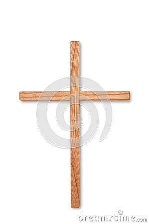 Wooden cross Stock Photo