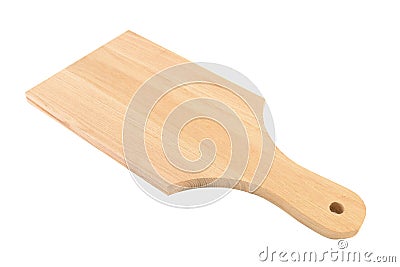 Wooden cutting board Stock Photo