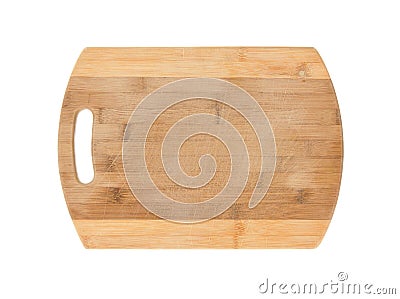 Wooden cutting board Stock Photo
