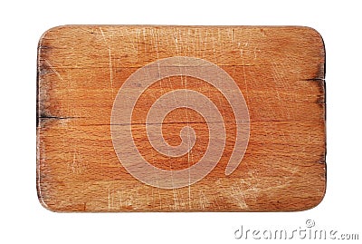 Wooden cutting board Stock Photo