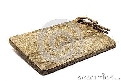A wooden cutting board Stock Photo