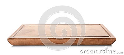 Wooden cutting board Stock Photo