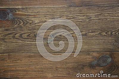 Wooden dark natural polished varnished wall background texture Stock Photo