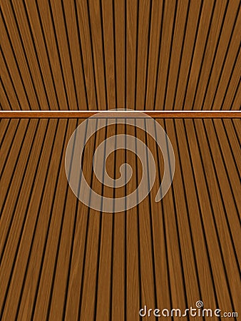 Wooden decking / panels Stock Photo