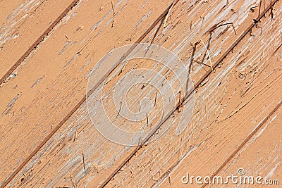 Wooden desks connected together diagonal texture Stock Photo