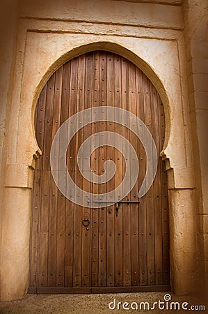 Wooden door Stock Photo