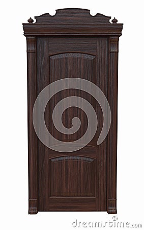 Wooden door Stock Photo