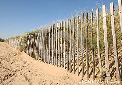 Wooden Fence Stock Photo