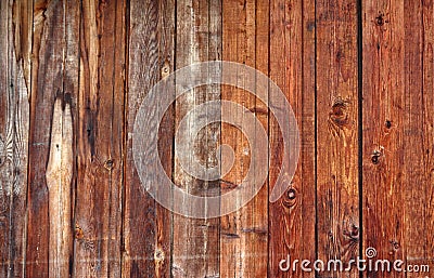 Wooden fence old dark background boards Stock Photo