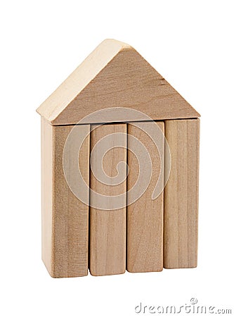 The wooden figure Stock Photo