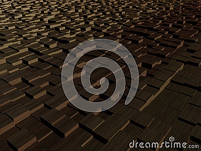 Wooden floor Stock Photo