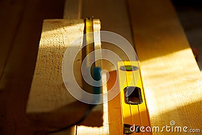 Wooden floor Stock Photo