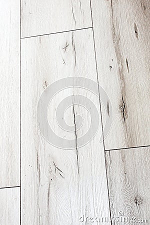 Wooden floor in the flat. Natural texture background Stock Photo