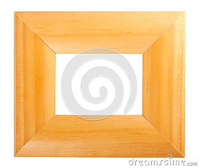 Wooden frame Stock Photo