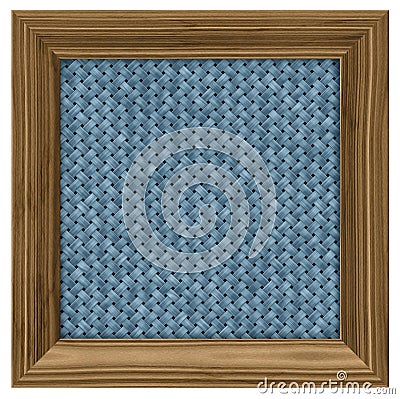 Wooden frame Stock Photo