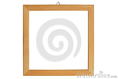 Wooden frame Stock Photo