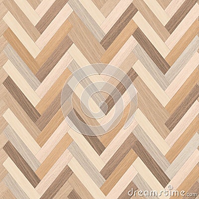 Wooden geometric wave shape mosaic decor tile Stock Photo