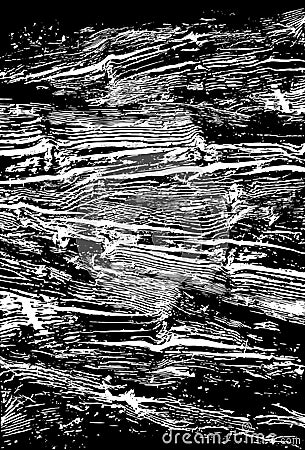 Wooden grungy lines texture background in black and white Stock Photo