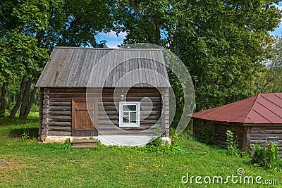 Wooden house Editorial Stock Photo