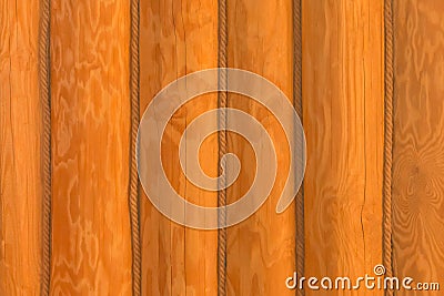 Wooden logs timber background forest large texture background hardwood orange board Stock Photo