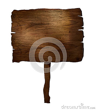 Wooden plank Stock Photo