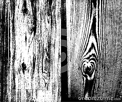 Wooden Planks distress overlay texture for your design. Vectorset Vector Illustration