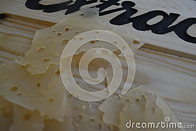 Rolling Tray with BHO shatter pieces in pile Stock Photo