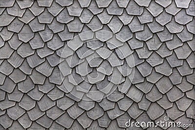 Wooden roof tiles texture Stock Photo