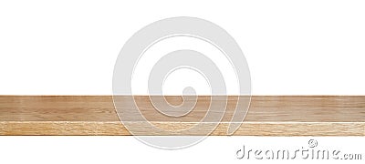 wooden shelf Stock Photo