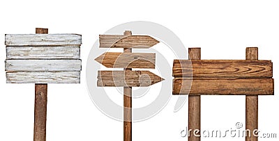 Wooden sign Stock Photo