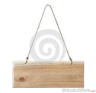 wooden signboard Stock Photo