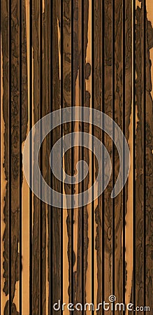 Wooden slats. Natural wood lath line arrange pattern texture background Stock Photo