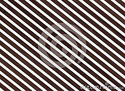 Natural wood lath line arrange pattern texture background Stock Photo