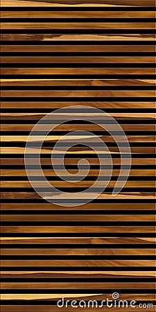 Wooden slats. Natural wood lath line arrange pattern texture background Stock Photo