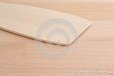 Wooden spatula Stock Photo