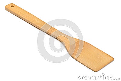 Wooden spatula Stock Photo