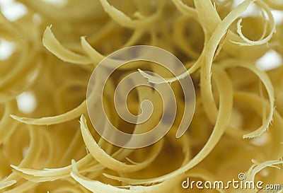 Wooden spiral Stock Photo