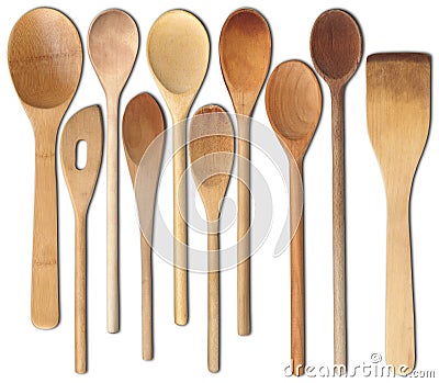 Wooden Spoons Stock Photo