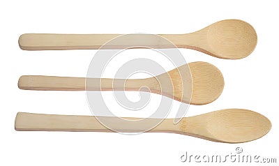 Wooden spoons Stock Photo