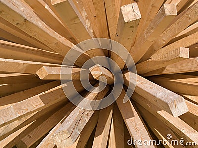 Wooden Sticks Stock Photo