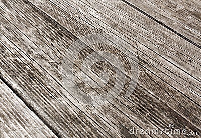 wooden surface with scratches and blur effect Stock Photo