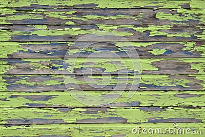 Wooden texture of beach huts on the coastline Stock Photo