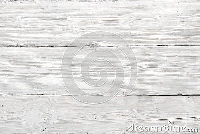 Wood Texture, White Wooden Background, Vintage Grey Timber Plank Wall Stock Photo