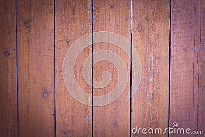 Wooden wall stained with stain Stock Photo