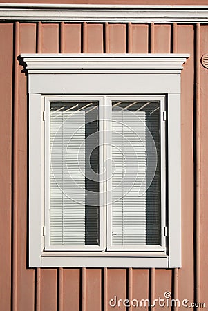 Wooden Window Stock Photo
