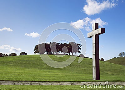 Woodland Cemetery, Stockholm. Unesco World Heritage. Stock Photo