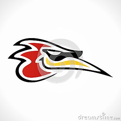 Woodpecker logo Vector Illustration